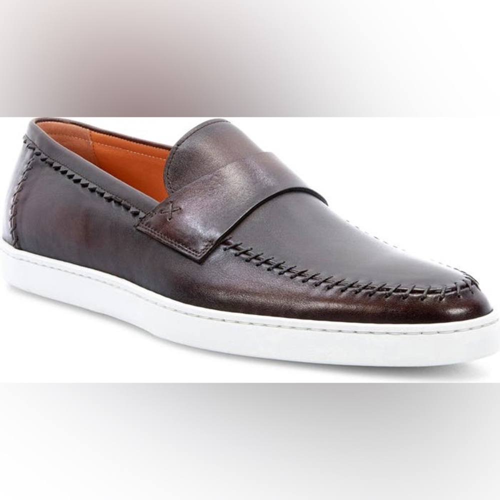 Santoni Banker Loafer Brown - US 8.5